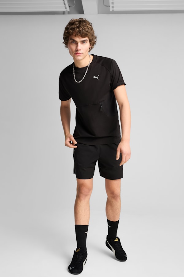 PUMATECH Relaxed Shorts 6" Men, PUMA Black, extralarge